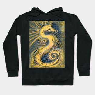 Yellow Seahorse Hoodie